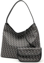 Load image into Gallery viewer, Women's Shoulder Handbags Luxury Purses for Women Hobo Handbags PU Leather Totes Bag with Zipper