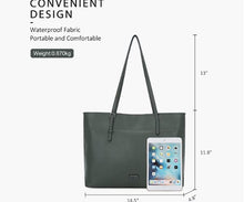 Load image into Gallery viewer, Women's Soft Faux Leather Tote Bag Purse Handbags Wallet Tote Shoulder Bag Purse Large Capacity