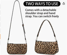 Load image into Gallery viewer, Large Leopard Women Small Shoulder Bag Mini Purse Womens Crossbody Clutch Purses 90s Y2k Bags