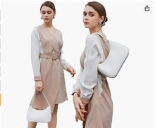 Load image into Gallery viewer, Shoulder Bags for Women, Cute Hobo Tote Handbag Mini Clutch Purse with Zipper Closure