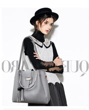 Load image into Gallery viewer, New Handbags With Tassel Wood Beads