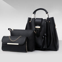 Load image into Gallery viewer, New Handbags With Tassel Wood Beads