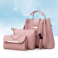 Load image into Gallery viewer, New Handbags With Tassel Wood Beads