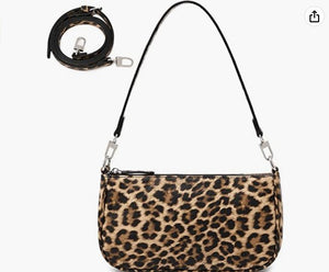 Large Leopard Women Small Shoulder Bag Mini Purse Womens Crossbody Clutch Purses 90s Y2k Bags