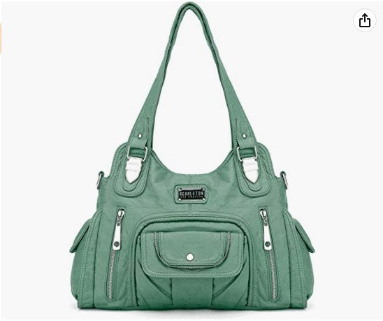 Handbags for Women, Purses for Women, Hobo Bags for Women, Purses and Handbags, Womens Purse w/Multi Pocket, H1635