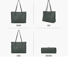 Load image into Gallery viewer, Women&#39;s Soft Faux Leather Tote Bag Purse Handbags Wallet Tote Shoulder Bag Purse Large Capacity
