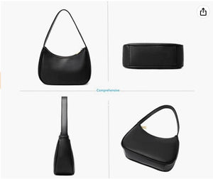 Shoulder Bags for Women, Cute Hobo Tote Handbag Mini Clutch Purse with Zipper Closure